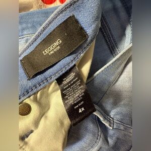 Express Women's Sky Blue Skinny Jeans